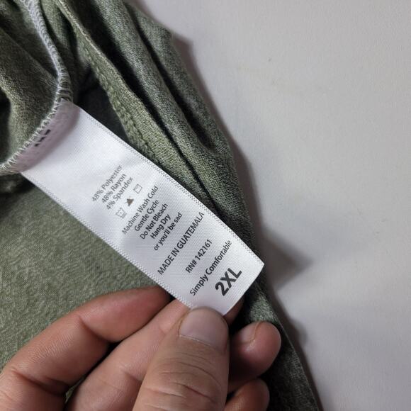 Lularoe Julia Knee Length Dress Size 2XL Minimalist Classic Feminine Resort Wear - Picture 7 of 9